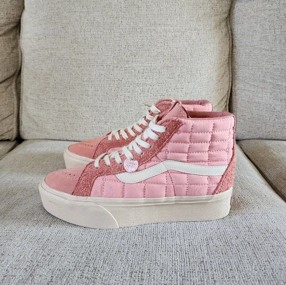 Vans Joe Freshgoods x Sk8-Hi Reissue Platform LX Coral Almond VN0007PWZEE 9/10.5 - Picture 3 of 7